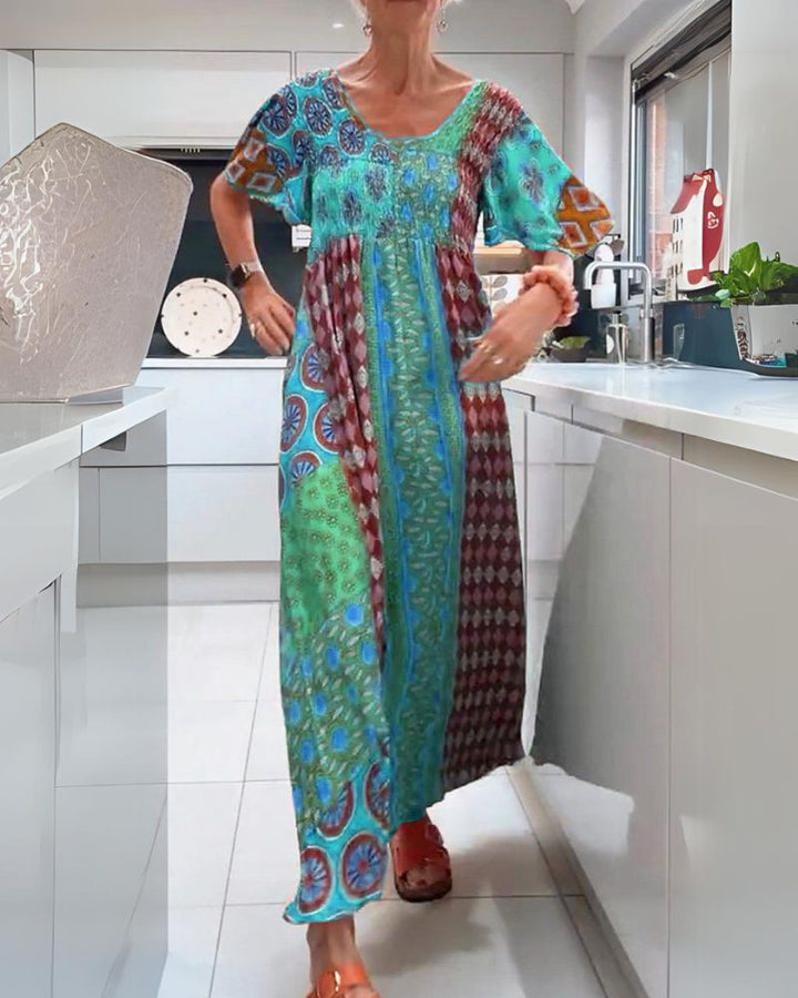 CARMEN | COLORFUL BOHEMIAN DRESS